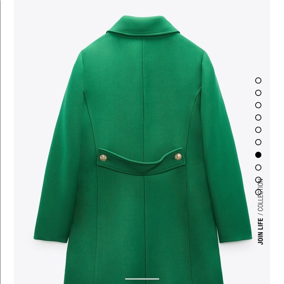 Zara buttoned tailored coat - Picture 14 of 16